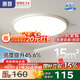 惠普護(hù)眼臥室吸頂燈簡(jiǎn)約led極簡(jiǎn)超薄普瑞中山燈具房間主燈包安裝