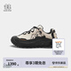 KOLON SPORT/可隆LITCAMP MEGA徒步鞋 男女同款戶(hù)外防水透濕止滑耐磨運動(dòng)鞋 LUFG5WT232-OT 燕麥色 37 (230mm)