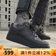 耐克（NIKE）官方男鞋AIR FORCE 1'07 AF1 黑色空軍一號運動(dòng)鞋低幫休閑鞋板鞋  CW2288-001 42.5