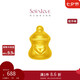 周大福SOINLOVE萌寵 愛心黃金小奶瓶足金轉(zhuǎn)運珠吊墜配手繩女 VR1257七夕
