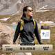 KOLON SPORT/可隆戶(hù)外軟殼夾克 女子防潑水防靜電防風(fēng)石墨烯外套 LKJK5WNT04-BK 黑色 M 165/88A