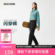斯凱奇（Skechers）閃穿褲秋季女士休閑褲運動(dòng)褲吸濕速干九分褲長(cháng)褲P225W293