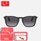 雷朋（RayBan）太陽(yáng)鏡潮流方框男女款墨鏡0RB4187F