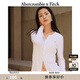 ABERCROMBIE & FITCH女裝經(jīng)典小麋鹿美式復古辣妹性感修身V領(lǐng)長(cháng)袖T恤KI139-5270 白色 S (165/92A)