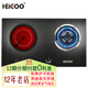 黑狗（HEIGOO）不挑鍋雙環(huán)電陶爐嵌入式電氣氣電兩用灶具燃氣灶家用煤氣雙灶氣電灶二合一體一電一氣灶 左電陶右氣 瓶裝液化氣20Y