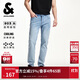 杰克·瓊斯（JACK&JONES） 春季時(shí)尚出街褲子舒適清爽涼感彈力牛仔褲男褲長褲男裝225132098