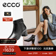 愛步（ECCO）靴子女 2025新款冬季切爾西靴羊皮中跟厚底方頭女靴 型塑290983 黑色29098301001 37
