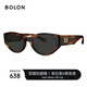 BOLON暴龍眼鏡王鶴棣同款25年新品貓眼太陽(yáng)鏡女偏光墨鏡男BL3208 C21