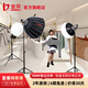 金貝（JINBEI）補光燈EF-150PRO升級款JL160W攝影燈直播補光燈美顏led常亮燈拍照視頻柔光燈攝影棚器材影視打光燈 三燈套 攝影/視頻/直播