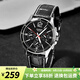 卡西歐（CASIO）手表男 商務(wù)休閑簡(jiǎn)約 指針 防水石英男表學(xué)生表考試表 MTP-1374L-1A 店長(cháng)推薦