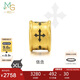 周生生七夕禮物黃金轉(zhuǎn)運(yùn)珠王安宇同款 信念XL情侶串珠 不含繩86640C定價(jià)