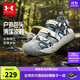 安德瑪（Under Armour）男女兒童包頭涼鞋夏沙灘鞋緩震魔術(shù)貼戶(hù)外涉水防滑溯溪鞋2421507