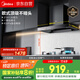 美的（Midea）抽吸排油煙機(jī)歐式頂吸式家用自清潔抽煙機(jī)脫排油煙機(jī)CXW-268-T201國家補(bǔ)貼20%可配燃?xì)庠? title=