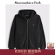 Abercrombie & Fitch經(jīng)典小麋鹿圖案男裝女裝情侶裝25春季連帽衛衣外套122-5251 黑色 L (180/108A)