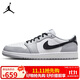 耐克NIKE籃球鞋男子AJ1喬1JORDAN 1低幫運(yùn)動鞋CZ0790-110白灰44