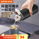 蘇泊爾（SUPOR）保溫杯男女士大容量水杯316L不銹鋼保溫杯便攜辦公杯子 藍色【一杯雙飲】 500ml