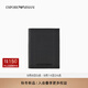 EMPORIO ARMANI/阿瑪尼官方旗艦【禮物】男士牛皮革荔枝紋多卡位卡包證件收納包UC001-黑色均碼