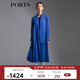 PORTS寶姿春夏新品女裝長(cháng)袖長(cháng)連衣裙LM8D086QWB011 深藍色 XS (2)