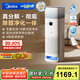 美的（Midea）空氣凈化器加濕器家用除甲醛除煙味異味過敏源寵物吸貓毛空氣消毒機森林家LM1S國家補貼