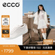 愛步（ECCO）休閑女鞋 舒適系帶休閑板鞋 柔酷零點女鞋系列220263 白色 37 