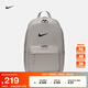 耐克實用尤金雙肩包冬季梭織收納運動書包NIKE HERITAGE DN3592 009大學灰/大學灰/黑 均碼