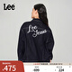 Lee商場(chǎng)同款舒適版繡花清水洗女長袖牛仔夾克外套潮LWT0091875PN 清水洗 M