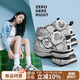 ZHR明星同款厚底老爹鞋女輕便增高女鞋運(yùn)動(dòng)休閑鞋子情侶 AS16銀色37