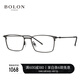 BOLON暴龍眼鏡商務(wù)方框β鈦光學(xué)鏡近視眼鏡框男輕 BT1605B91