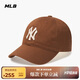 MLB帽子男女軟頂棒球帽虞書(shū)欣明星同款運動(dòng)鴨舌帽3ACP6601N-50BRL-F