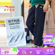 安踏兒童褲子男女大小童2025秋季寬松舒適針織運動(dòng)長(cháng)褲A72537702