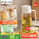 小熊（Bear）油壺 調(diào)料瓶抗菌玻璃油瓶醬油瓶600ml 自動開合不掛油CX-W0058