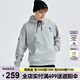 卡帕（Kappa）針織套頭帽衫男運動衛(wèi)衣休閑長袖套頭帽衫K0C52MT02