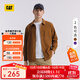 CAT卡特25新品男士戶(hù)外休閑索羅娜復古工裝風(fēng)長(cháng)袖襯衫 深褐色 XL