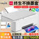 得力（deli） 彩色噴墨打印機多功能一體機辦公家用小型相紙a4紙高清打印復印掃描無(wú)線(xiàn)wifi復印機 L511WS【無(wú)線(xiàn)網(wǎng)絡(luò )+USB+打印復印掃描】