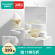 全棉時(shí)代新生嬰兒衣服用品大全套裝禮盒寶寶見(jiàn)面禮滿(mǎn)月禮物六件套 日光黃66cm