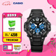 卡西歐（CASIO） SPORT MCW-100H休閑時(shí)尚運(yùn)動(dòng)男士手表石英手表 MCW-100H-1A2VPF-100米防水