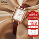 迪士尼（Disney）手表女簡(jiǎn)約氣質(zhì)ins風(fēng)復古防水方形腕表高中生女士手表MK-11605K