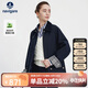 Navigare意大利小帆船25新款中長(cháng)款風(fēng)衣女巴恩風(fēng)翻領(lǐng)工裝外套2331545505