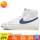 耐克NIKE運動板鞋高幫女BLAZER MID '77運動鞋CZ1055-125白藍38