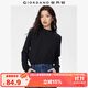 佐丹奴長(cháng)袖T恤女秋冬純色半高領(lǐng)插肩彈力針織打底衫13325788