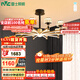 雷士（NVC）美式輕奢輕奢客廳燈燈臂發(fā)光吊燈無(wú)極調光10頭燈飾WHXD114F/G-02