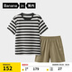 蕉內【王一博同款】305H睡衣男士純棉春夏季100%棉短袖情侶家居服套裝