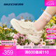 斯凱奇（Skechers）花海熊丨2025春夏新款老爹鞋女子增高情侶運(yùn)動透氣跑步復(fù)古休閑鞋 玫瑰粉/OFPK 37