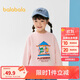 巴拉巴拉童裝兒童衛(wèi)衣女童男童2025春秋裝寬松卡通印花上衣潮208125121207