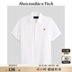 ABERCROMBIE & FITCH男裝25夏季美式復(fù)古經(jīng)典小麋鹿牛津紡?fù)獯疃绦湟r衫KI125-5084 白色 M (180/100A)