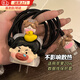 衛(wèi)辭適用20W數(shù)據(jù)線保護(hù)套蘋果16promax充電器殼防折斷纏繞線iPhone15/14手機(jī)通用全包卡通丑萌可愛iPad 【鼻涕女孩】四件套（螺紋黑纏繞線）贈收納扣 適配蘋果20W