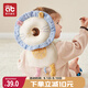 愛貝迪拉 寶寶防摔神器透氣嬰兒護(hù)頭防摔枕兒童學(xué)步防撞保護(hù)墊元?dú)庑—{子