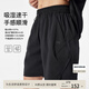 BODYDREAM【冷空氣系列】速干短褲男籃球運動褲工新風休閑四分健身褲子 黑色 （建議拍大一碼） 3XL 220-240斤