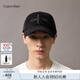 Calvin KleinJeans25秋季新款男女ck刺繡休閑運動(dòng)純棉鴨舌棒球帽禮物4D5039G UB1-太空黑 均碼