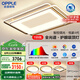 歐普（OPPLE）吸頂燈客廳燈全光譜智能LED燈具燈飾簡(jiǎn)約現(xiàn)代大氣套餐1 包安裝